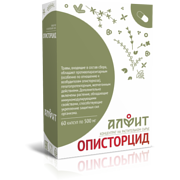 Концентрат на растительном сырье "Описторцид", 60 капс.по 500 мг