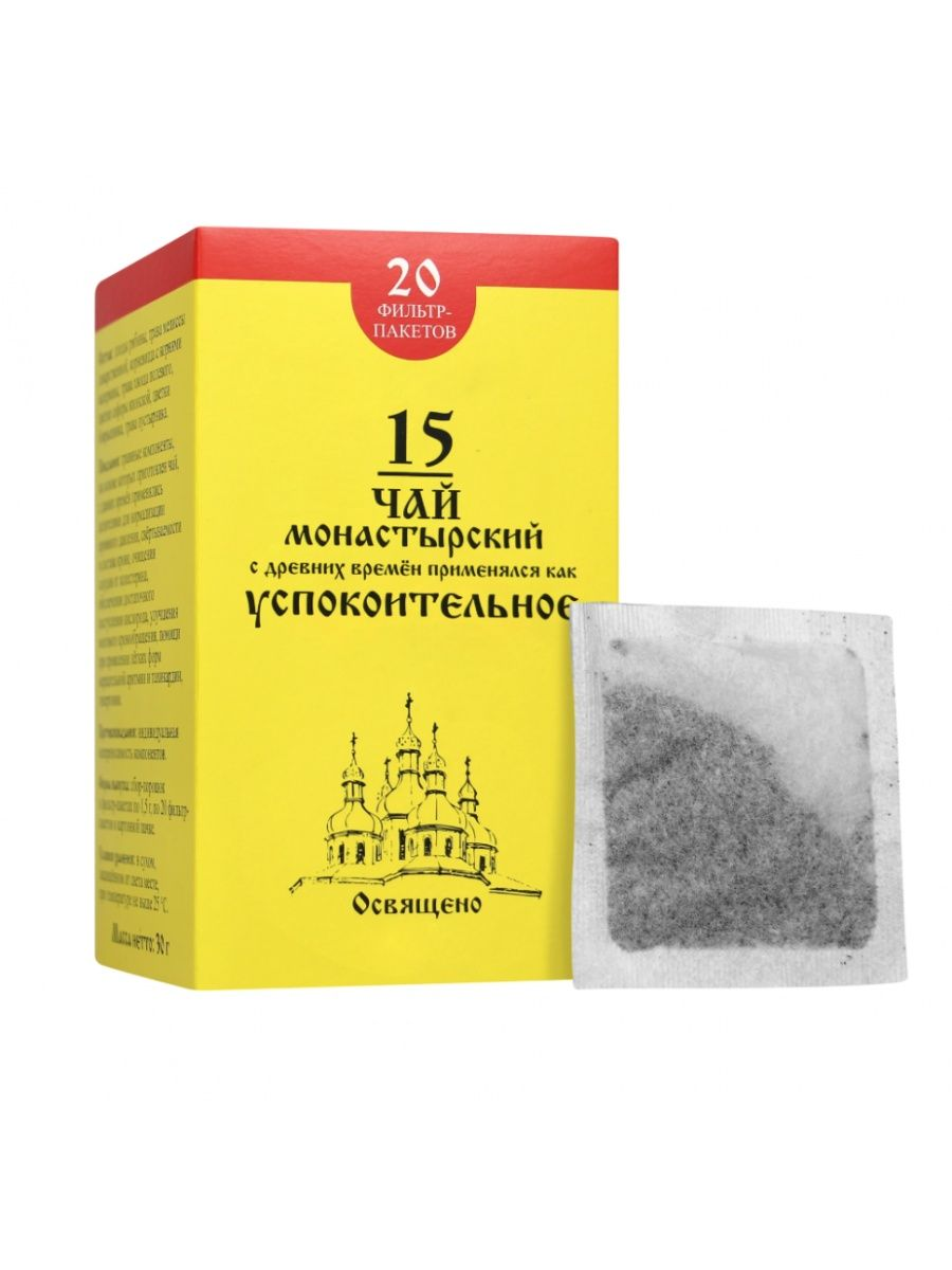 Внешний вид Чай Монастырский №15 "Успокоительный" Архыз от ВимаВиты